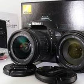 ia0538amy《 ショット数1358 回》 Nikon デジタル一眼レフカメラ D5300 AF-P ダブルズームキット ブラック D5300WZ3