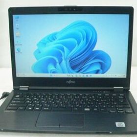 Windows11 Pro 64bit 富士通 LIFEBOOK U7410/D (FMVU30031) Core i5-10310U 1.7GHz メモリ 8GB 128GB(NVMe SSD) 14インチ(1366×768)