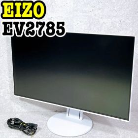 美品 EIZO EV2785 27型 4Kモニター ホワイト 使用時間2713H