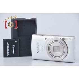 【中古】Canon キヤノン IXY 180 シルバー コンパクトデジタルカメラ