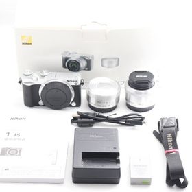 Nikon ミラーレス一眼 Nikon1 J5 ダブルレンズキット シルバー J5WLKSL