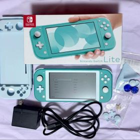Nintendo Switch Lite ターコイズ 本体 箱付き 充電器