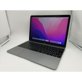 【中古】Apple MacBook 12インチ CoreM3:1.1GHz 256GB スペースグレイ MLH72J/A (Early 2016)【なんば】保証期間１ヶ月【ランクB】