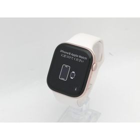 【中古】Apple Watch Series10 46mm GPS ローズゴールドアルミニウムケース/ライトブラッシュスポーツバンド (S/M) MWWT3J/A【中野】保証期間１ヶ月【ランクB】