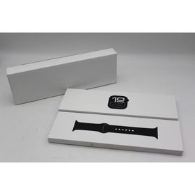 アップル Apple Apple Watch10 GPSモデル/42mm ジェットブラック・ブラックスポーツバンド MWWF3J/A