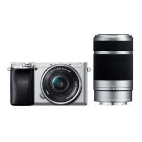 ソニー α6400 ILCE-6400Y ダブルズームレンズキット シルバー