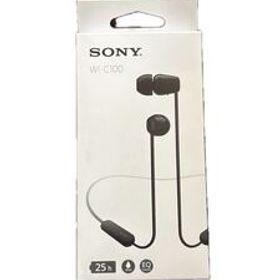 SONY ソニー WI-C100 ワイヤレスステレオヘッドセット ブラック