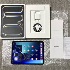 新品同様 M4搭載 16Gメモリ 国内版SIMフリー iPad Pro 11インチ 第5世代 Wi-Fi+Cellular 2TB スペースブラック MVW73J/A Apple Care+残有