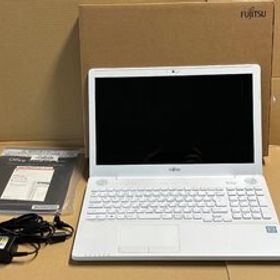 【修理上がり品】富士通 ノートパソコン LIFEBOOK AHシリーズ FMVA50D2WP プレミアムホワイト