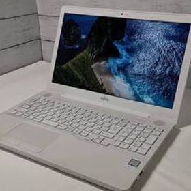 回復用USBメモリ添付 富士通 FMV LIFEBOOK AH50/C2 FMVA50C2W (プレミアムホワイト) i7/メモリ16GB/SSD500GB/DVDドライブ/win11/office2024