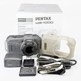 【美品】ペンタックス WG-1000 グレー コンデジ カメラ 中古