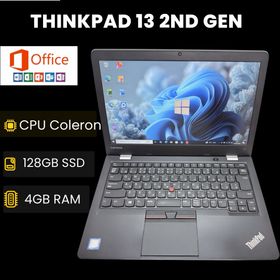 レノボ(Lenovo)のThinkPad 13 2nd Gen Celeron3865U 4G 128G(ノートPC)