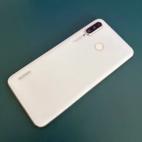 美品 HUAWEI p30 lite ワイモバイル シムフリー 白