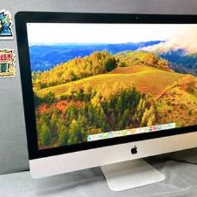 【27インチ】Apple iMac Retina 5K 2019 (A2115)[Core i9-9900K 3.6GHz/RAM:16GB/FusionDraive(SSD:32GB+HDD:1TB)]Sonoma/Office/動作品