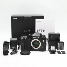 FUJIFILM 富士フイルム ミラーレス一眼カメラ X-H1ブラック X-H1 (ショット数24枚) ミラーレス一眼レフカメラ