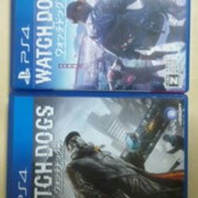 ps4 ウォッチドッグス1 + ウォッチドッグス2 中古品送料無料即決