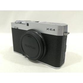 【中古】FujiFilm FUJIFILM X-E4 ボディ シルバー【大阪本店】保証期間１ヶ月【ランクB】