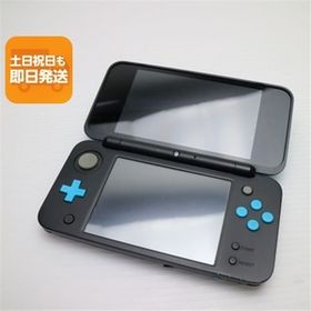 良品中古 NEWニンテンドー2DS LL ブラック×ターコイズ 即日発送 2DS NINTENDO 本体 あすつく 土日祝発送OK