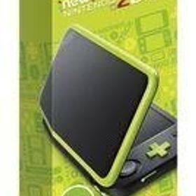 中古ニンテンドー3DSハード Newニンテンドー2DSLL本体 ブラック×ライム