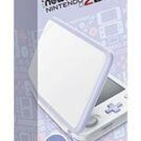 中古ニンテンドー3DSハード Newニンテンドー2DSLL本体 ホワイト×ラベンダー