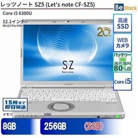 中古 ノートパソコン Panasonic / パナソニック Let's note / レッツノート SZ5 CF-SZ5 CF-SZ5PDYVS Core i5 メモリ：8GB 6ヶ月保証