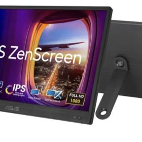 ASUS ポータブルモニター ZenScreen MB166CR-J