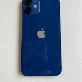 美品 iPhone 12 mini 128GB ブルー バッテリー100% MGDP3J/A - 6577