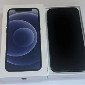 【美品】Apple iPhone 12 mini ブラック本体 箱付