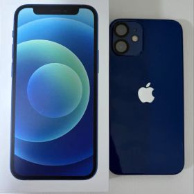 【画面不良あり】Apple iPhone 12miniブルー 本体