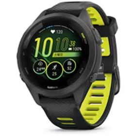 ガーミン GARMIN Forerunner 265S Music （フォアランナー 265S ミュージック） Black（ブラック） 42mm シリコンバンド Suica対応 ランニングGPSウォッチ 010-02810-43