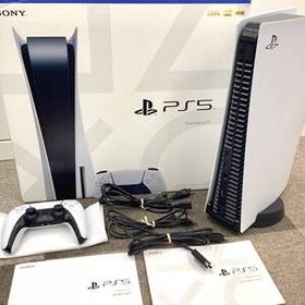 【18599】 PlayStation5 CFI-1100A01 ディスクドライブ搭載モデル PS5 本体 通電〇 箱記名有 現状品