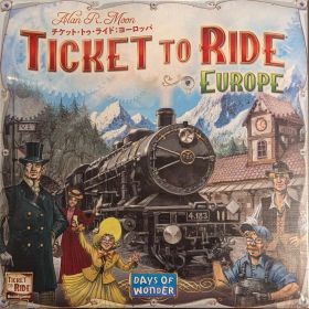 《未開封》 ホビージャパン アラン・R・ムーン チケット・トゥ・ライド・ヨーロッパ 日本語版説明書付