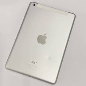 【中古/ジャンク】au iPad mini 第1世代 16GB Wi-Fi+Cellularモデル ホワイト＆シルバー 判定〇 / Apple デモ機 5846