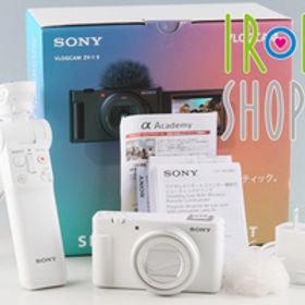 Sony Vlogcam ZV-1M2 White Shooting Grip Kit With Box *Japanese Version Only* #55941L2