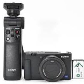 動作品】SONY デジタルカメラ ZV-1 GP-VPT2BT ブラック 2点セット