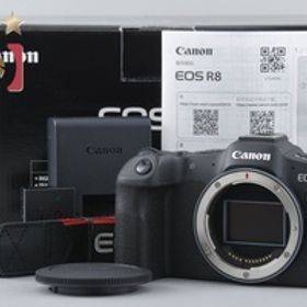 【中古】Canon キヤノン EOS R8 ミラーレス一眼カメラ シャッター回数僅少 元箱付き