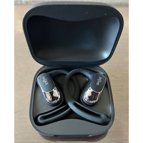 SHOKZ イヤホン OPENFIT AIR BLACK(ヘッドフォン/イヤフォン)