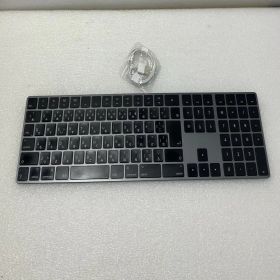 【中古品 訳あり】Apple(アップル) Magic Keyboard テンキー付き スペースグレ A1843 日本語 JIS