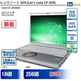 中古 ノートパソコン Panasonic / パナソニック Let's note / レッツノート SV9 CF-SV9 CF-SV9RDQVS Core i5 メモリ：16GB 6ヶ月保証