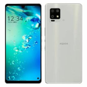 【中古】【安心保証】 AQUOS zero6 A102SH[128GB] SoftBank ホワイト