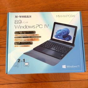 美品 MW-WPC04 2in1 タブレットPC キーボード・箱 初期化済