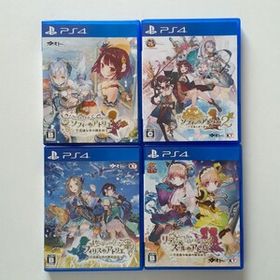 PS4 アトリエ 不思議シリーズ 計4本セット ソフィーのアトリエ,ソフィーのアトリエ2,フィリスのアトリエ,リディー＆スールのアトリエ