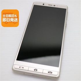 超美品 シンプルスマホ5 シャンパンゴールド スマホ 白ロム 中古 あすつく 土日祝発送OK