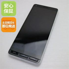 【中古】安心保証 新品同様 かんたんスマホ2＋ A201KC ホワイト スマホ 白ロム 中古土日祝発送OK
