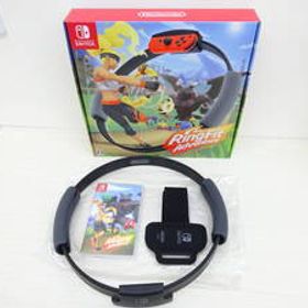 Nintendo Switch リングフィット アドベンチャー RingFit Adventure 動作確認済 ソフト・付属品完備（HAC-022、023）、箱付 中古品 即決