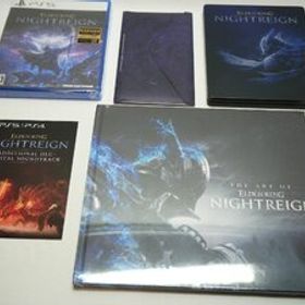 未開封品 PS5 ELDEN RING NIGHTREIGN エルデンリング ナイトレイン/スチールブック アートブック カード サントラ、追加DLC