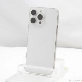 ソフマップ 〔中古品〕 iPhone15 Pro Max 512GB ホワイトチタニウム MU6V3J／A SIMフリー【377】