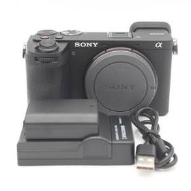 ショット数63回 ≪ほぼ新品≫ SONY α6700 ボディ ブラック #20260226-3426