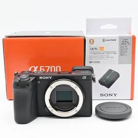 SONY α6700 ボディ ILCE-6700 ショット数 4172回 新品バッテリー付き