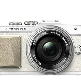【中古】［非常に良い］OLYMPUS PEN E-PL7 14-42mm EZレンズキット ホワイト ミラーレス一眼 E-PL7 EZ LKIT WHT